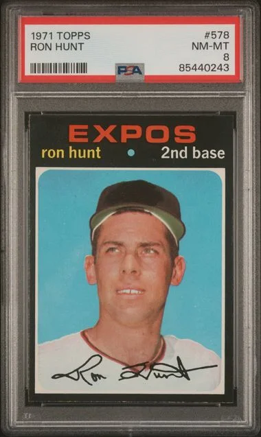 1971 Topps Ron Hunt #578 card image