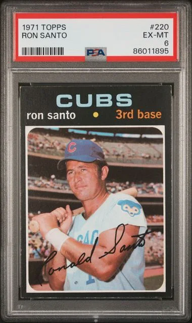 1971 Topps Ron Santo #220 card image