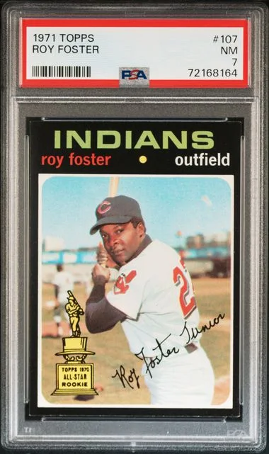 1971 Topps Roy Foster #107 card image