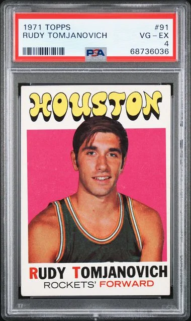 1971 Topps Rudy Tomjanovich #91 card image