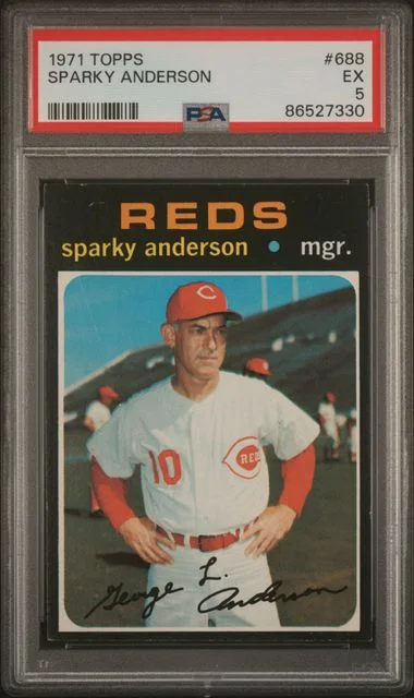 1971 Topps Sparky Anderson #688 card image