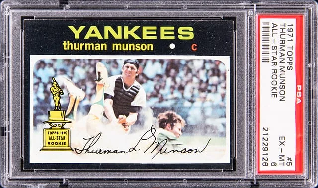 1971 Topps Thurman Manson All-Star #5 card image