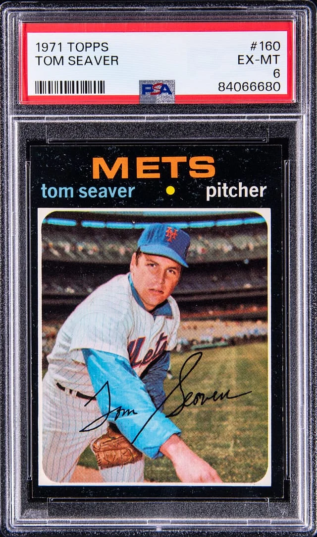 1971 Topps Tom Seaver #160 card image
