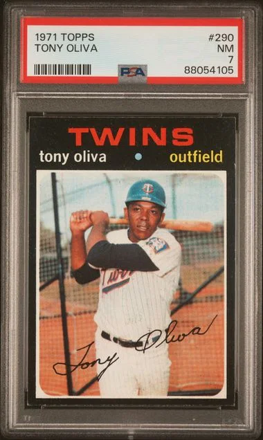 1971 Topps Tony Oliva #290 card image