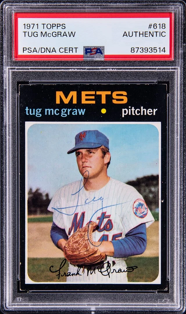 1971 Topps Tug McGraw #618 card image