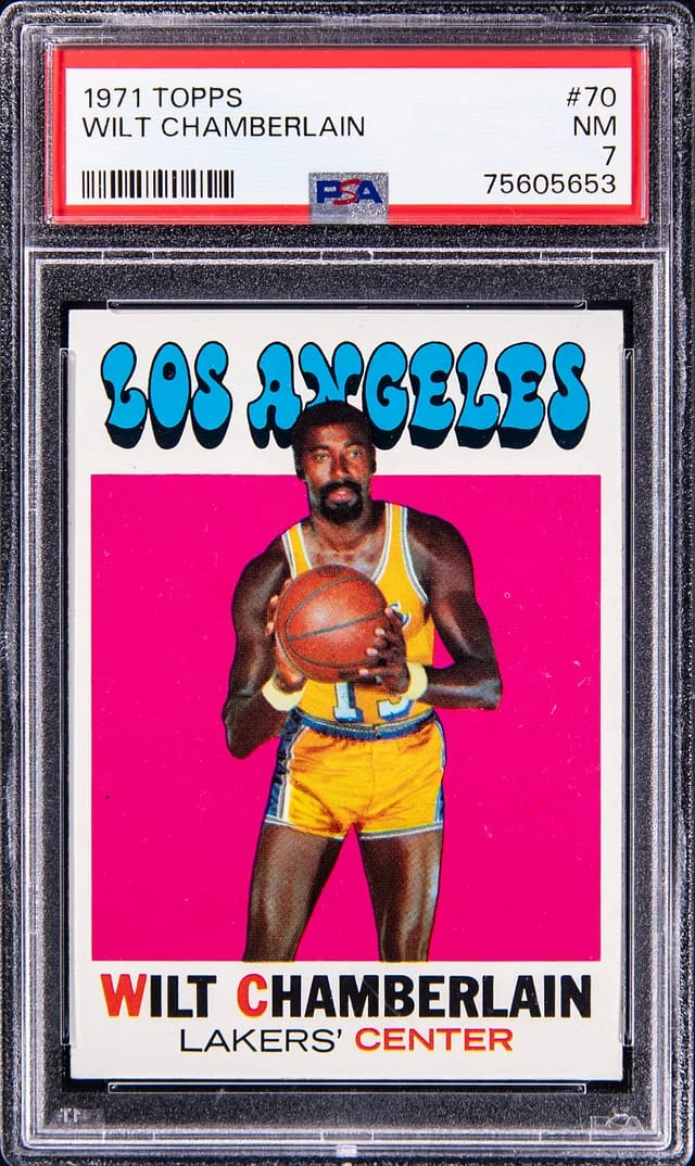 1971 Topps Wilt Chamberlain #70 card image