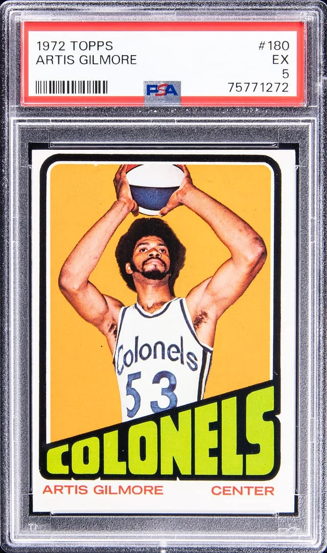 1972-73 Topps Artis Gilmore #180 card image