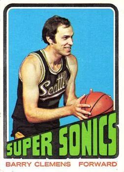 1972-73 Topps Barry Clemens #57 card image