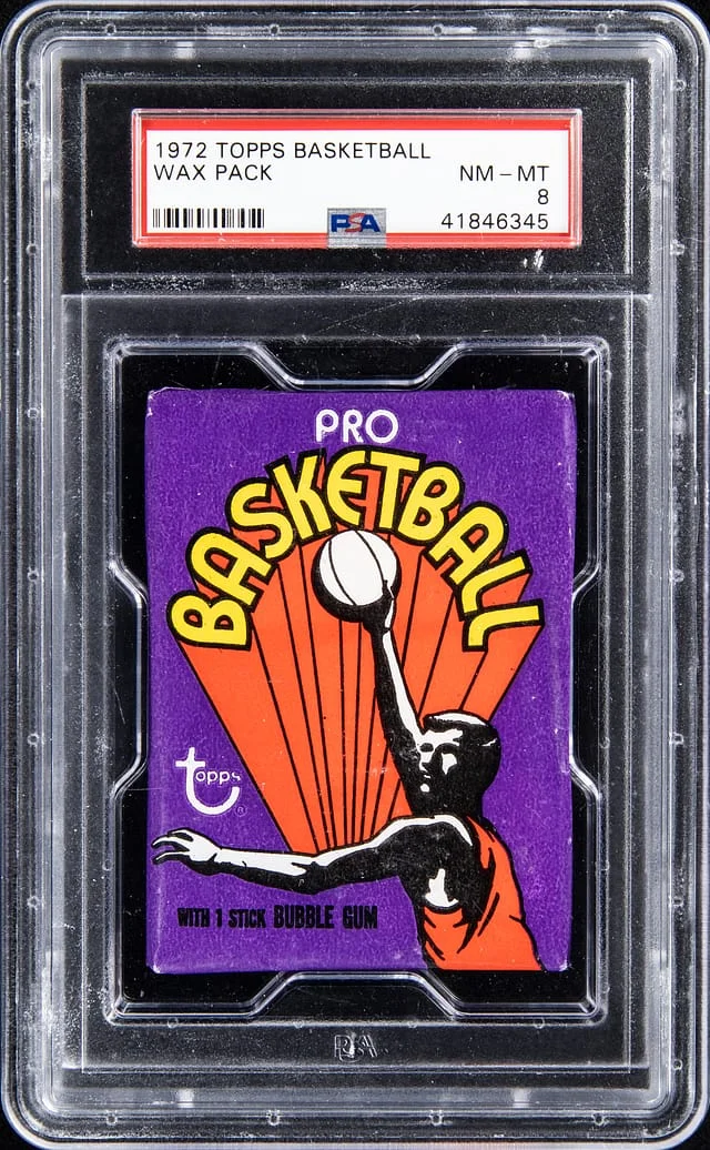 1972-73 Topps Basketball Unopened Wax Pack - Possible Julius Erving #no-number card image