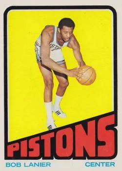 1972-73 Topps Bob Lanier #80 card image