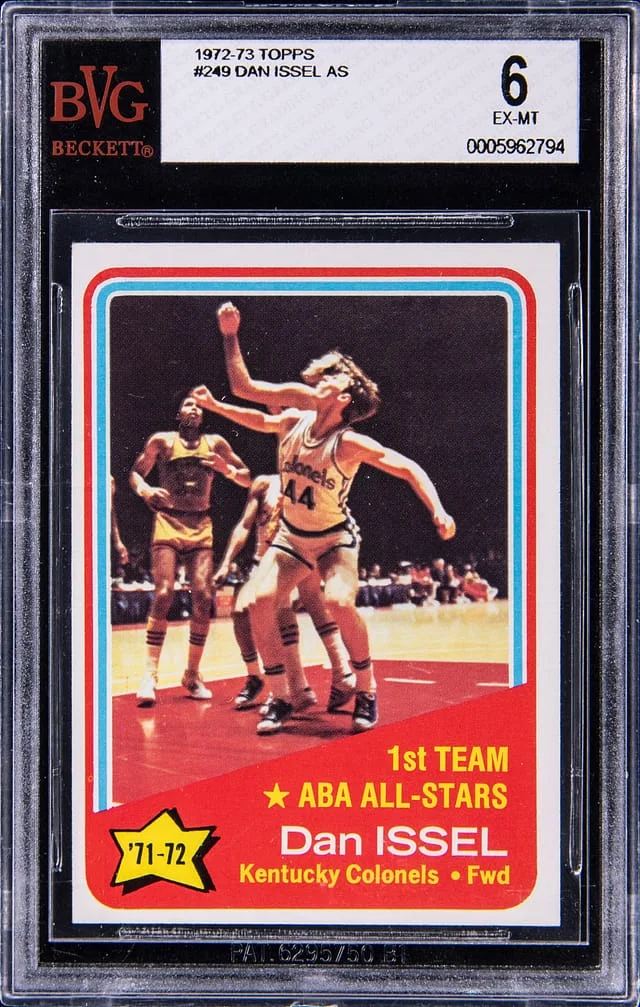 1972-73 Topps Dan Issel Basketball #249 card image