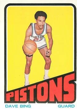 1972-73 Topps Dave Bing #35 card image