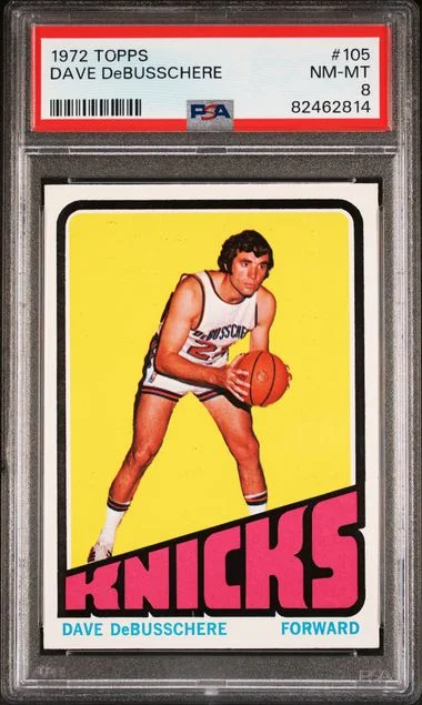 1972-73 Topps Dave Debusschere #105 card image