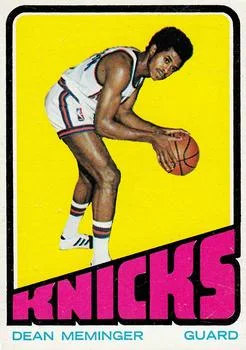 1972-73 Topps Dean Meminger #88 card image