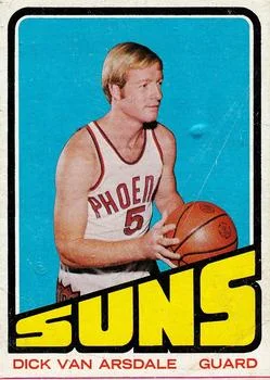 1972-73 Topps Dick Van Arsdale #95 card image