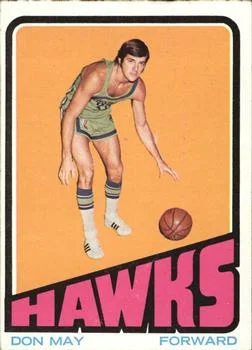1972-73 Topps Don May #96 card image