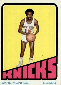 1972-73 Topps Earl Monroe #73 card image