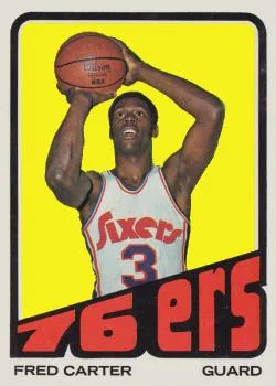 1972-73 Topps Fred Carter #29 card image