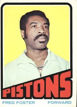 1972-73 Topps Fred Foster #66 card image