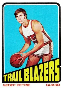 1972-73 Topps Geoff Petrie #3 card image