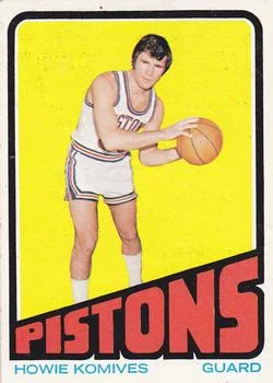 1972-73 Topps Howie Komives #13 card image