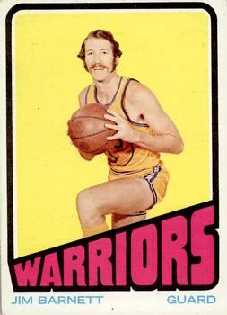 1972-73 Topps Jim Barnett #71 card image
