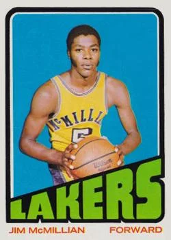 1972-73 Topps Jim McMillian #89 card image