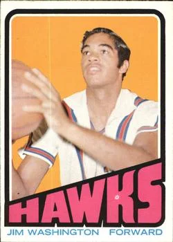 1972-73 Topps Jim Washington #22 card image