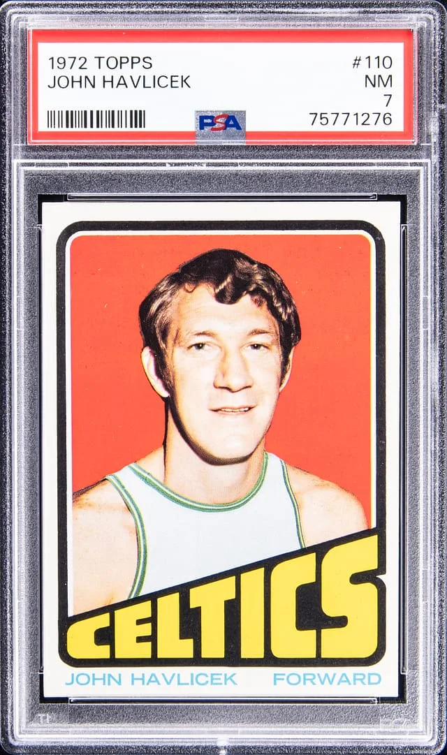 1972-73 Topps John Havlicek #110 card image