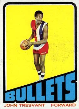 1972-73 Topps John Tresvant #87 card image