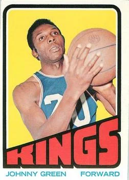 1972-73 Topps Johnny Green #48 card image