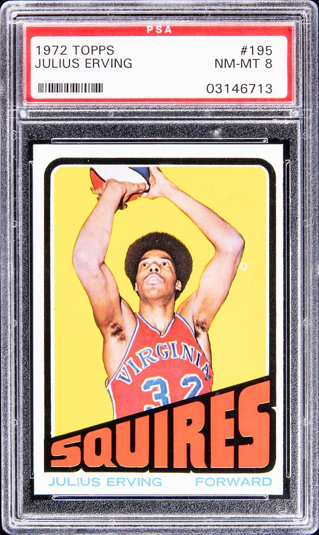 1972-73 Topps Julius Erving #195 card image