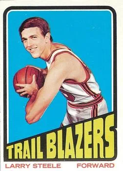 1972-73 Topps Larry Steele #26 card image