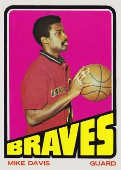 1972-73 Topps Mike Davis #39 card image