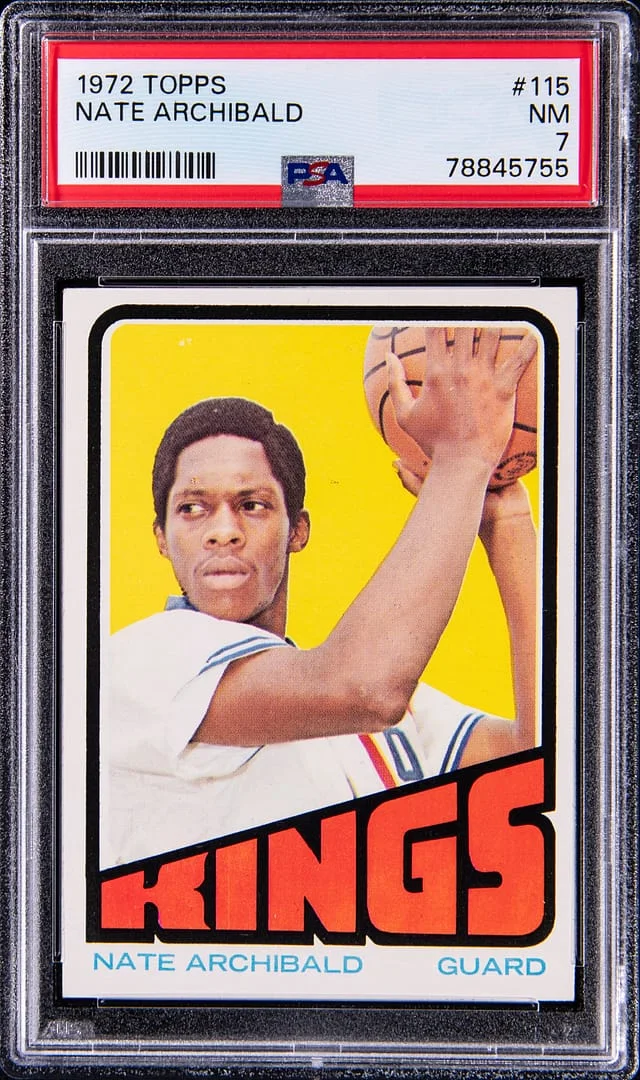 1972-73 Topps Nate Archibald #115 card image