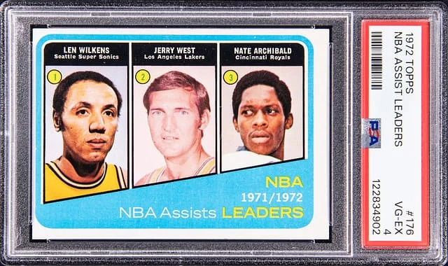 1972-73 Topps NBA Assist Leaders #176 card image