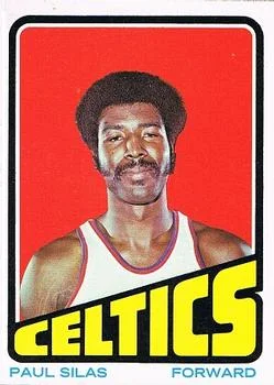 1972-73 Topps Paul Silas #55 card image