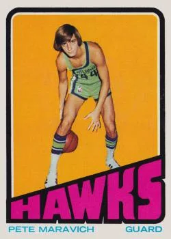 1972-73 Topps Pete Maravich #5 card image