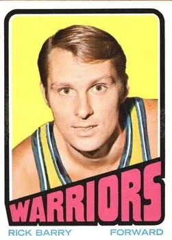 1972-73 Topps Rick Barry #44 card image