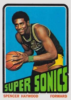 1972-73 Topps Spencer Haywood #10 card image