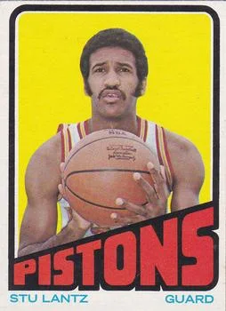 1972-73 Topps Stu Lantz #16 card image