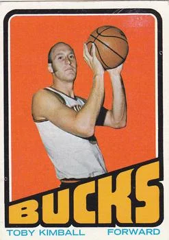 1972-73 Topps Toby Kimball #68 card image