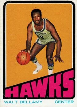 1972-73 Topps Walt Bellamy #97 card image