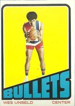 1972-73 Topps Wes Unseld #21 card image