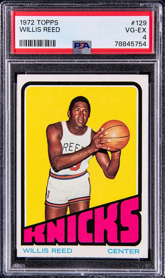 1972-73 Topps Willis Reed #129 card image