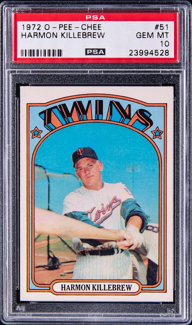 1972 O-Pee-Chee Harmon Killebrew #51 card image