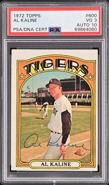 1972 Topps Al Kaline #600 card image