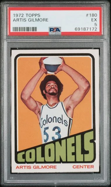1972 Topps Artis Gilmore #180 card image