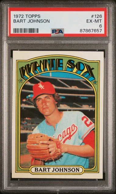 1972 Topps Bart Johnson #126 card image