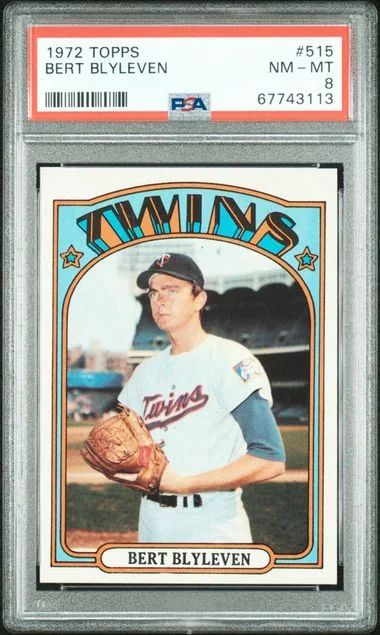 1972 Topps Bert Blyleven #515 card image